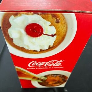 This is a Coca-Cola float and slushy maker
